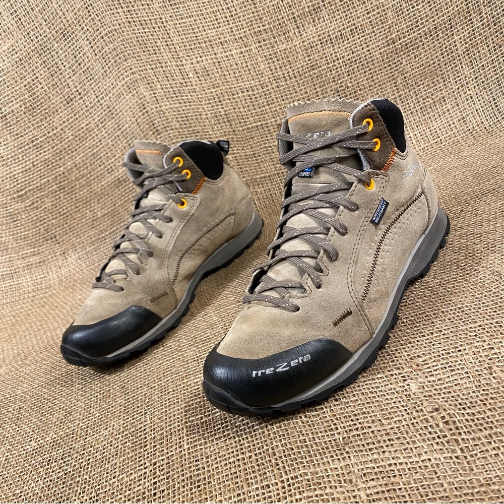 Women's Hiking Waterproof Boots Snow Winter Gore-Tex  TREZETA Beige Size 7-7.5